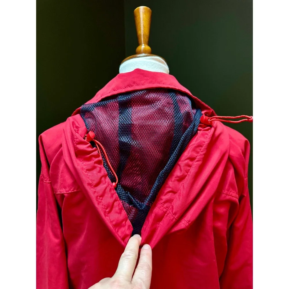 Vintage San Francisco Embroidered Red Windbreaker Men's L